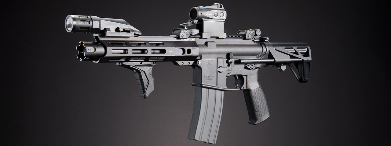 Custom Agave Ferret - Tokyo Marui MWS Gas Blowback Rifle - (Black)