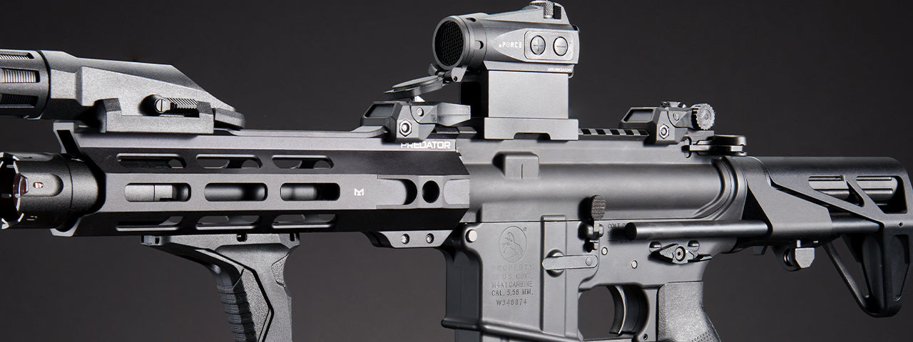 Custom Agave Ferret - Tokyo Marui MWS Gas Blowback Rifle - (Black)