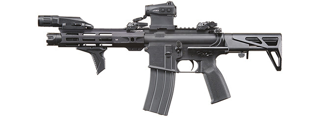 Custom Agave Ferret - Tokyo Marui MWS Gas Blowback Rifle - (Black)