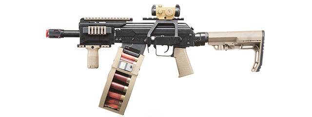 Custom Valdis - Tokyo Marui SAIGA-12 SBS Tri-Shot Gas Blowback Airsoft Shotgun