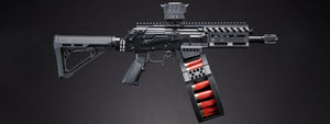 Custom Tokyo Marui CHERNOBOG - SAIGA-12 SBS Tri-Shot Gas Blowback Airsoft Shotgun