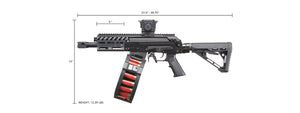 Custom Tokyo Marui CHERNOBOG - SAIGA-12 SBS Tri-Shot Gas Blowback Airsoft Shotgun