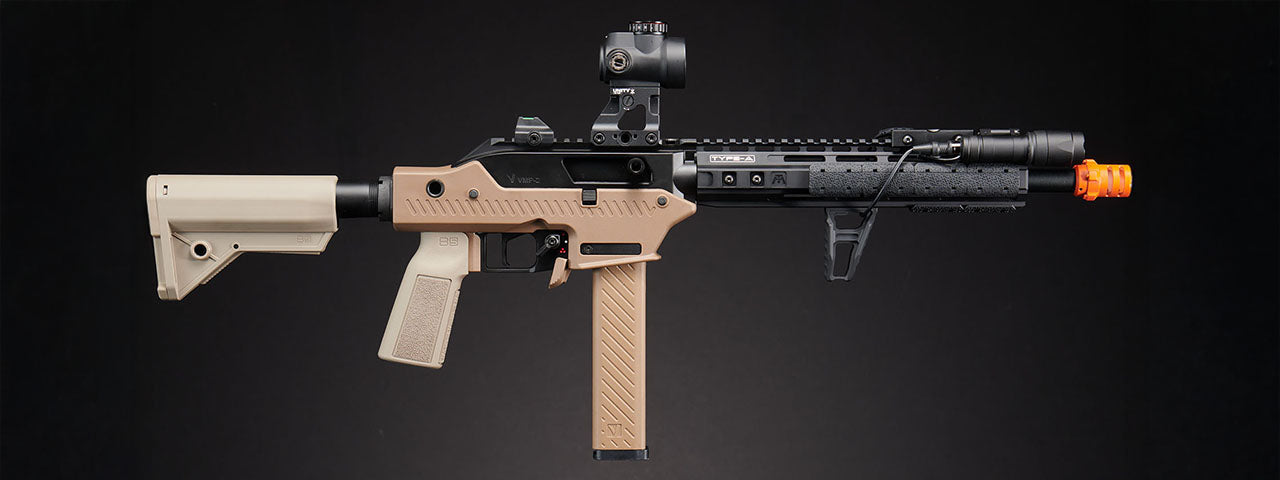 Custom Desert Cage - Vorsk VMP-2M ASSAULT VARIANT GBB Airsoft Rifle Select Fire