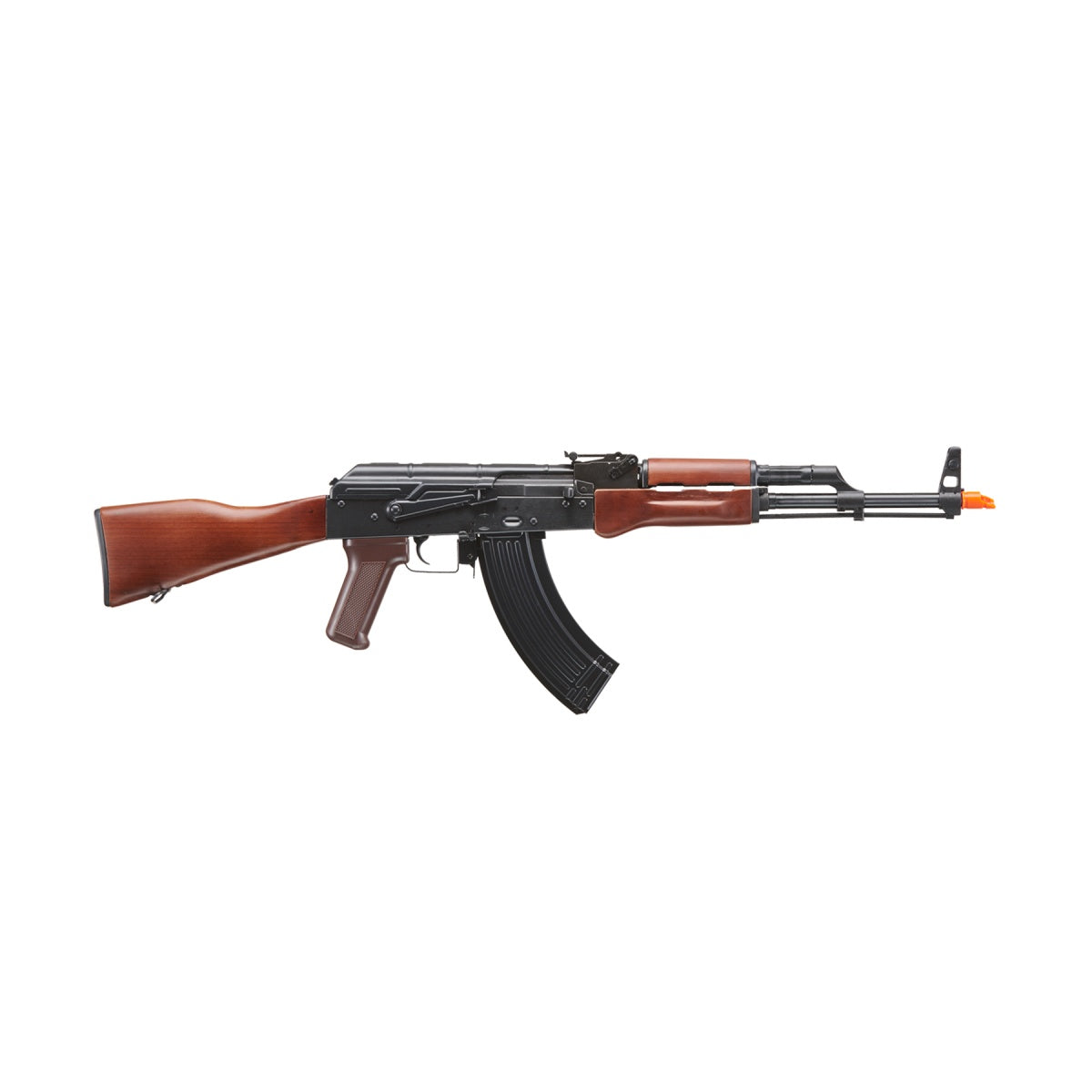 E&L Airsoft New Essential Version AKM Airsoft AEG Rifle w/ Real Wood Furniture (Color: Black)