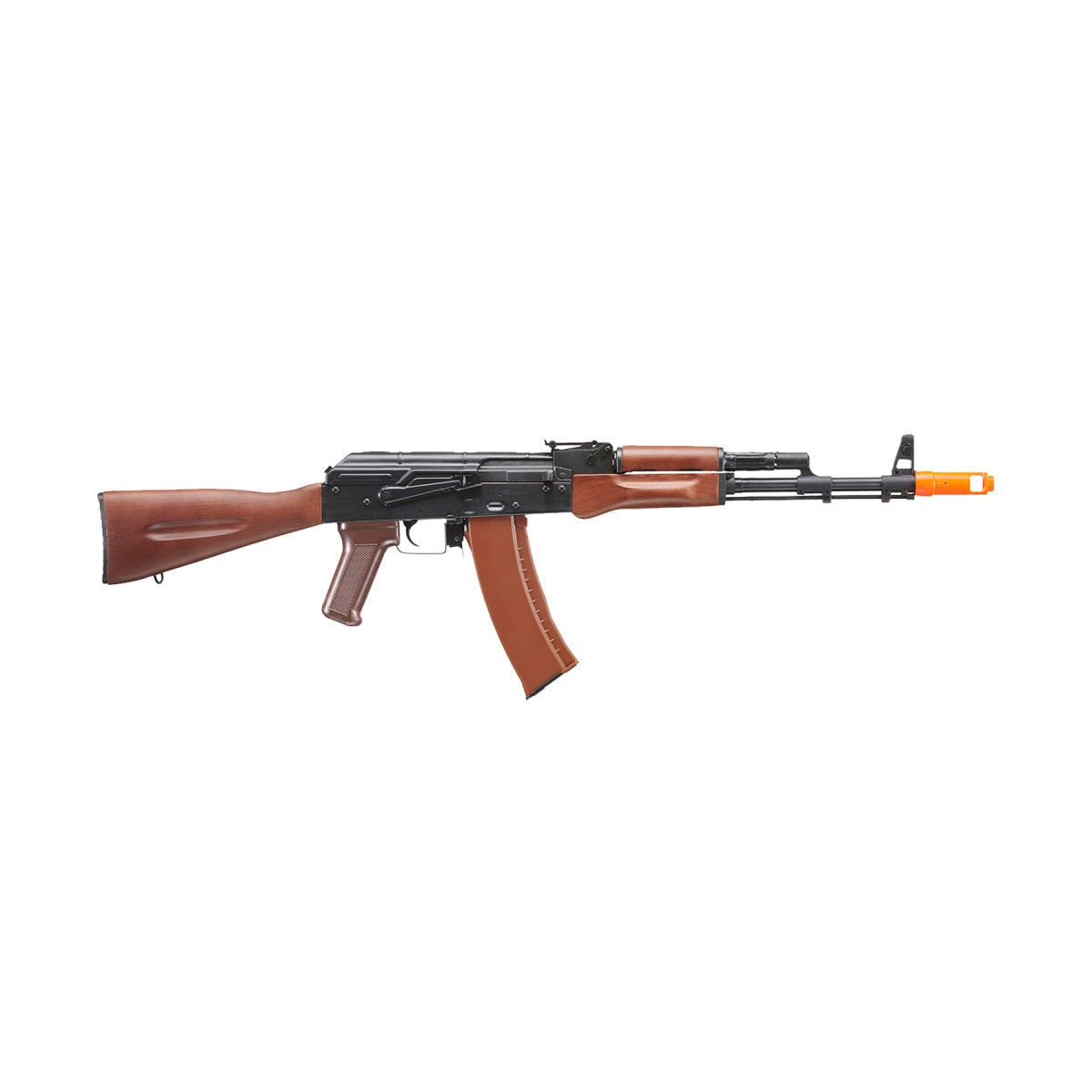 E&L Airsoft New Essential Version AK-74N Airsoft AEG Rifle w/ Real Wood Furniture (Color: Black)