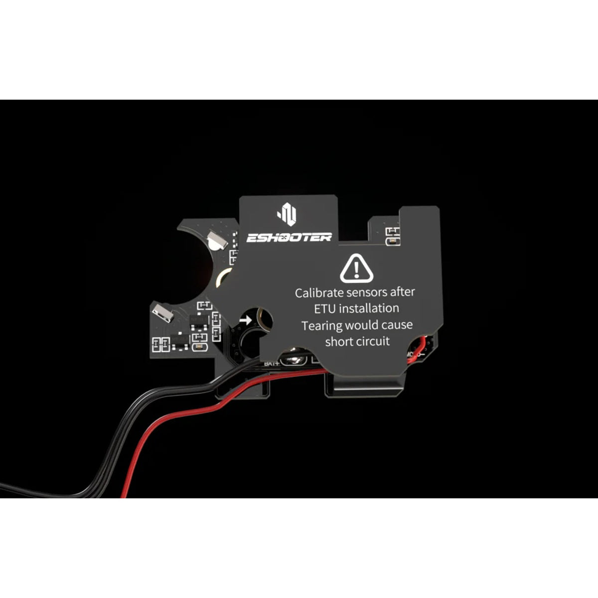 Eshooter Kestrel V2 SE Electronic Trigger Unit (ETU) for V2 Gearbox AEGs w/ App Control and Smart Fuse Protection - Front Wired