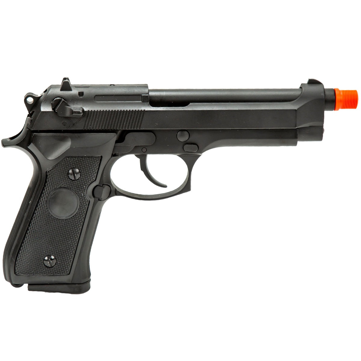 WellFire M9 CO2 Powered Blowback Airsoft Pistol (Color: Black)