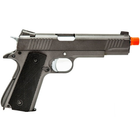 WellFire Tactical 1911 CO2 Blowback Airsoft Pistol (Color: Gun Metal Gray)