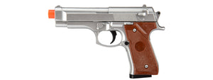G22MS Metal Spring-Loaded Pistol (Silver)