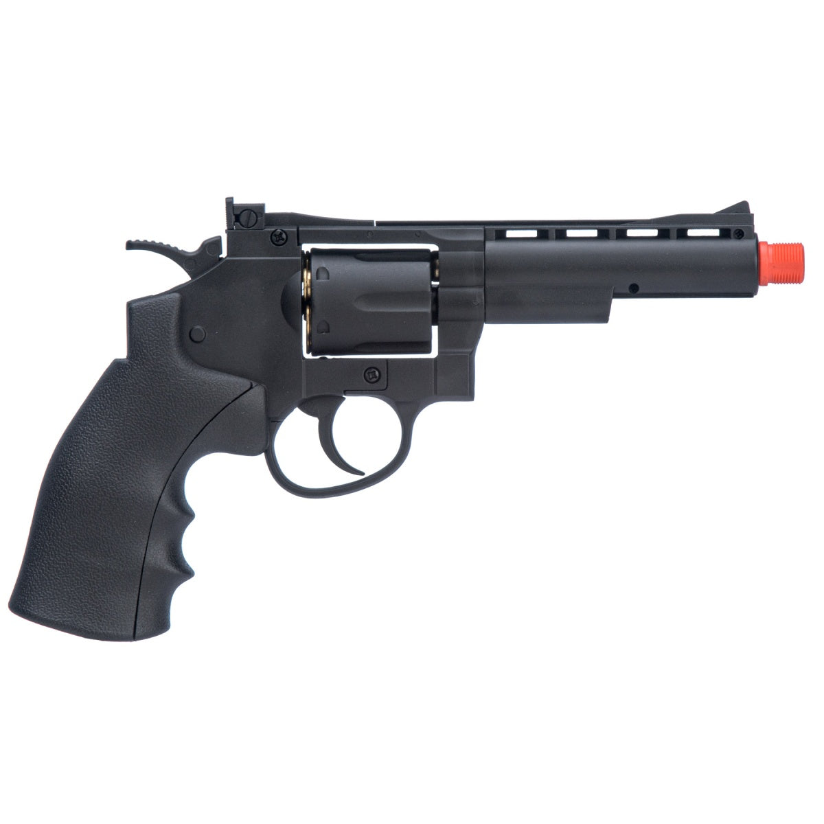 WellFire 9.6" G296B CO2 Swing Out Airsoft Revolver (Color: Black)