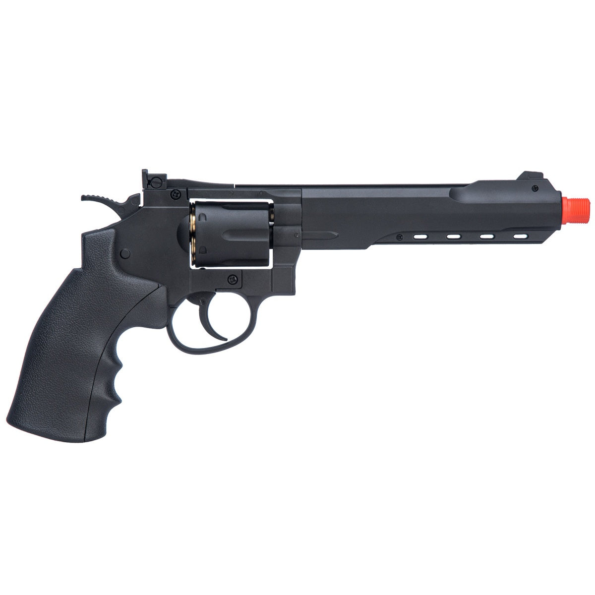 WellFire G296C 12.2" CO2 Swing Out Airsoft Revolver (Color: Black)