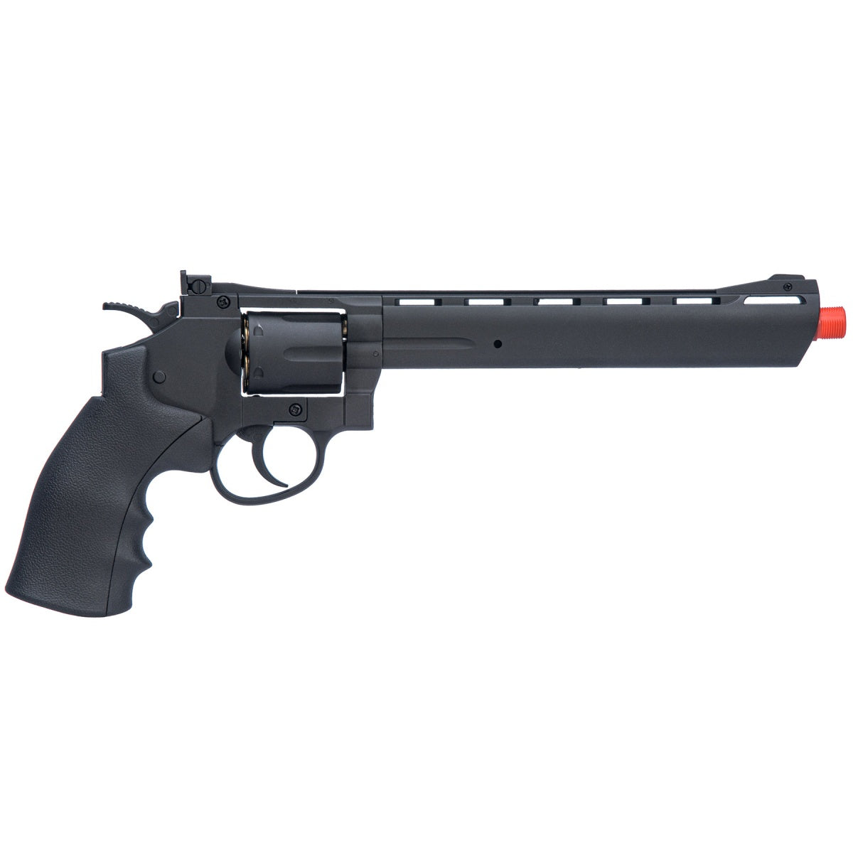 WellFire G296C 13.7" CO2 Swing Out Airsoft Revolver (Color: Black)