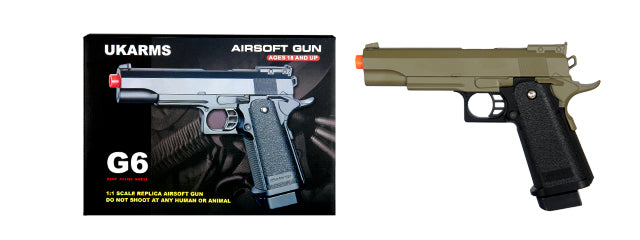 UKARMS G6T Metal Spring Pistol, 9 (DE)