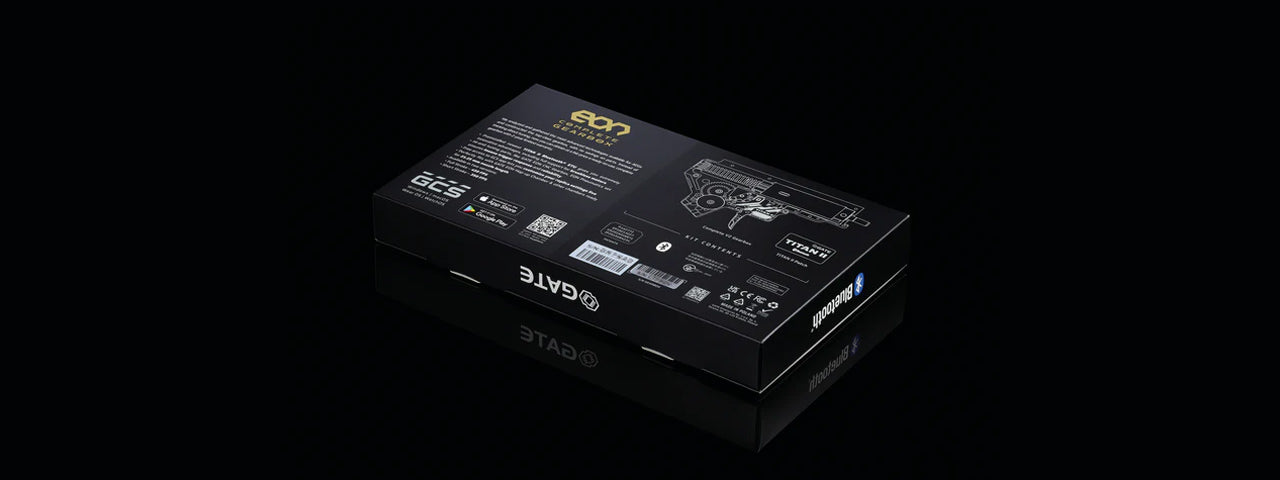 GATE EON Complete V2 Gearbox with TITAN II Bluetooth ETU - LONG