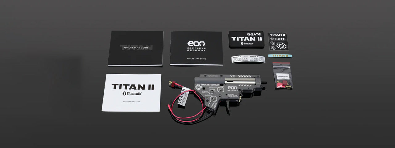 GATE EON Complete V2 Gearbox with TITAN II Bluetooth ETU - SHORT