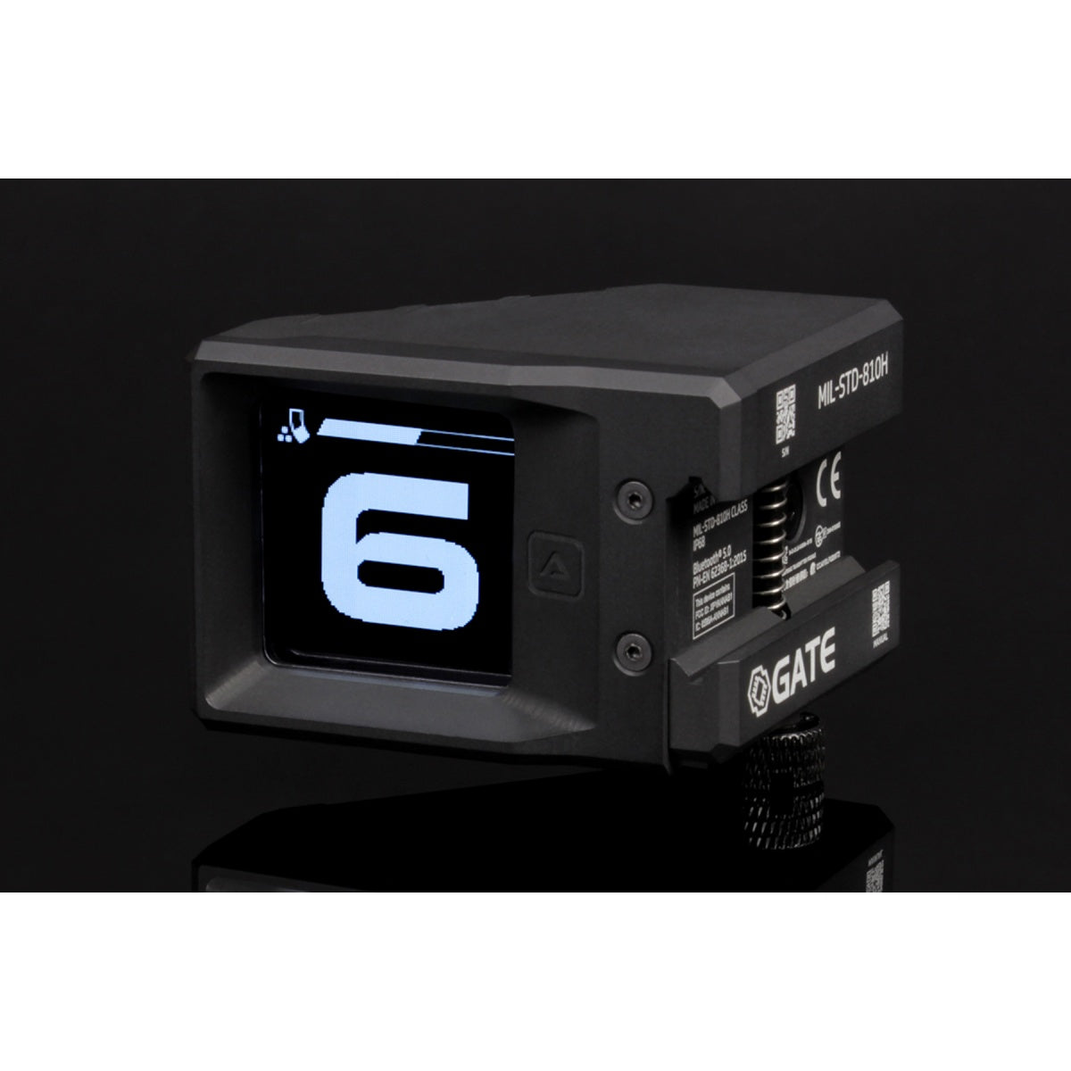 *Pre-Order* ETA Fall 2021 Gate Status Gun-Mounted Tactical Computer (Color: Black)