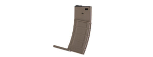 LONEX POLYMER 360 ROUND TEXTURED HI CAPACITY FLASH MAGAZINE (TAN)