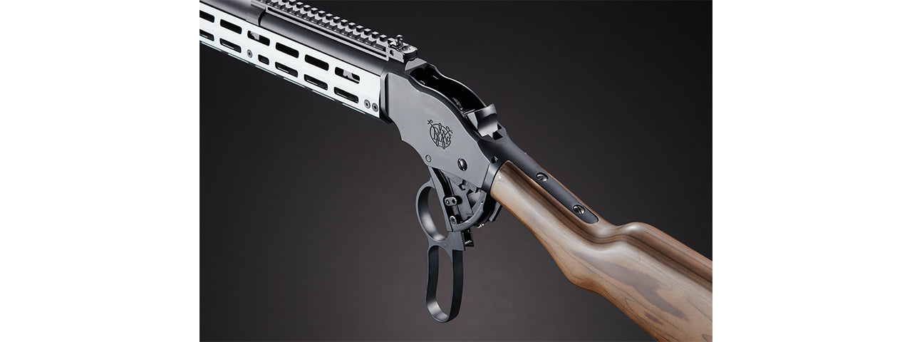 Golden Eagle Alpha Tactical Production A.T.87 Long Barrel Lever Action Gas Shotgun - (Gray)