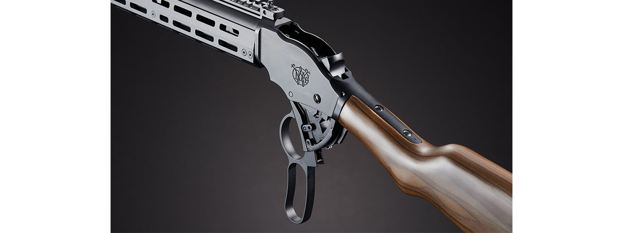 Golden Eagle Alpha Tactical Production A.T.87 Long Barrel Lever Action Gas Shotgun - (Black)