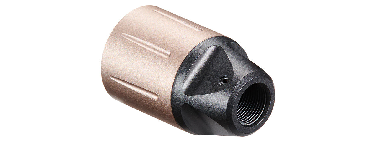 Golden Eagle MC6588/89M Airsoft Rifle Muzzle Brake - (Rose)