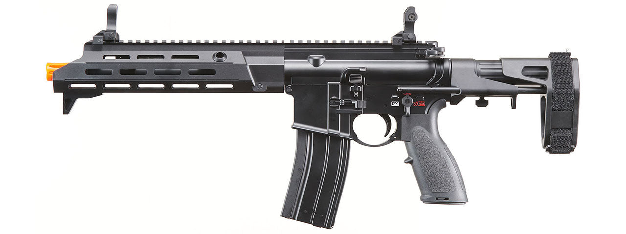 Golden Eagle GBBR Airsoft Rifle w/ 11 M LOK Handguard and Mock Suppressor - (Black)