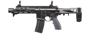 Golden Eagle GBBR Airsoft Rifle w/ 7.5 M LOK Handguard and Mock Amplifier - (Black)