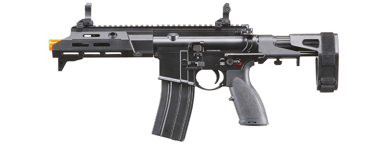 Golden Eagle GBBR Airsoft Rifle w/ 7.5 M LOK Handguard and Mock Suppressor - (Black)