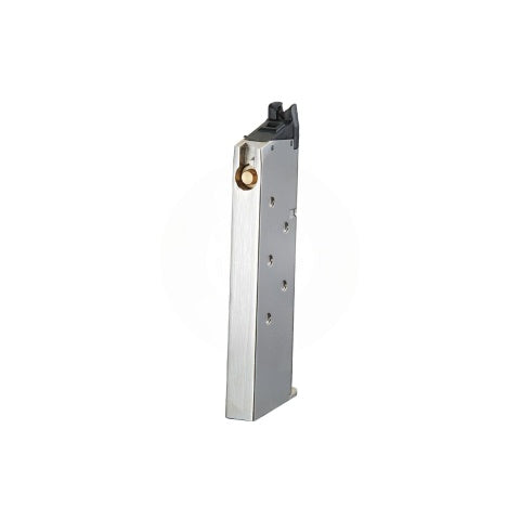 Golden Eagle Airsoft 1911 28 Round Single Stack Magazine for GE3307 (Silver)