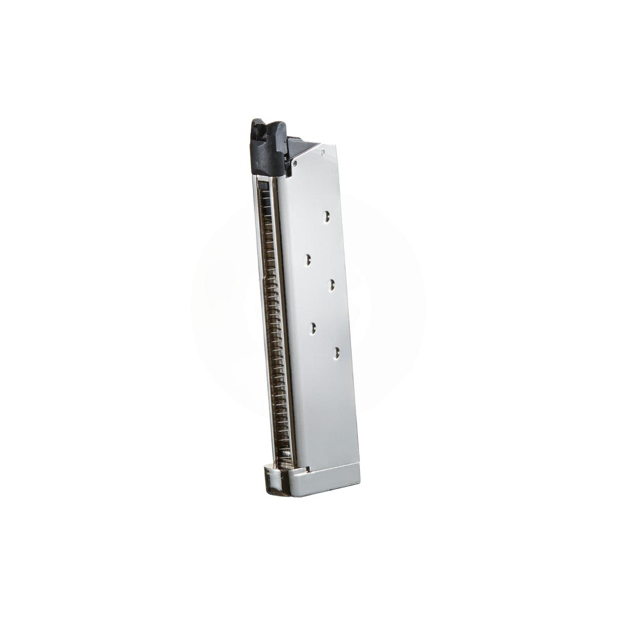 Golden Eagle Airsoft 1911 28 Round Single Stack Magazine for GE3308 (Silver)