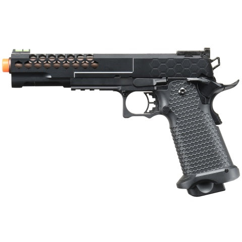 Golden Eagle 3609 6" CNC Slide Gas Blowback Airsoft Pistol W/ Carrying Case