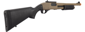 Golden Eagle M870 3/6-Shot Pump Action Gas Airsoft Shotgun (TAN)