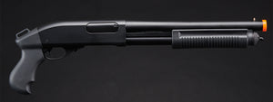 Golden Eagle M8881 3/6-Shot Pump Action Gas Airsoft Sawed-Off Shotgun - (Black)