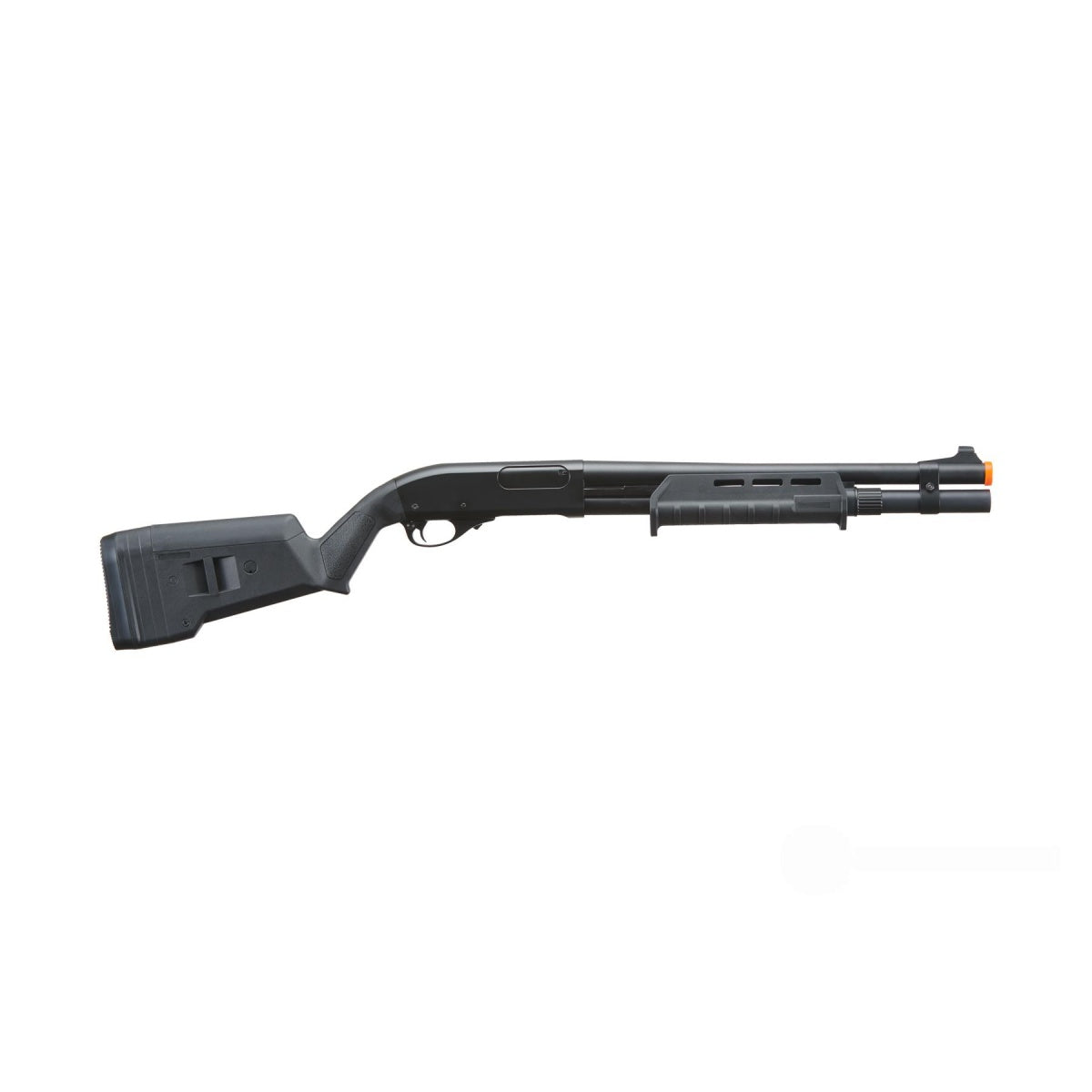 Golden Eagle Airsoft M870 MP M-LOK Style 3/6-Shot Pump Action Gas Shotgun - Black