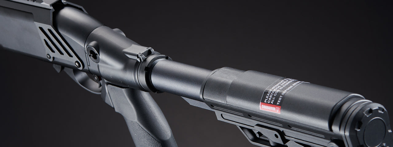 Golden Eagle Alpha Tactical Production A.T.P. Doomsday CO2 Gas Pump-Action Shotgun - (Black)