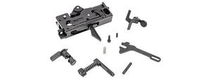 Guns Modify EVO Drop In Lower Full Steel Parts Set w/ GEI Style Trigger for Tokyo Marui GM M4 MWS Zinc Box V2