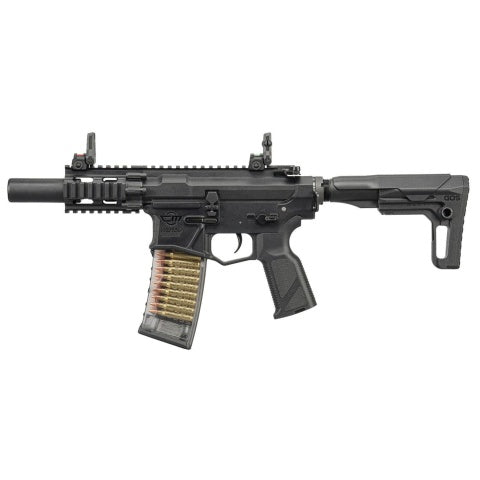 G&G CM16 GMS SBR M4 AEG Airsoft Rifle w/ GATE ASTER - (Black)