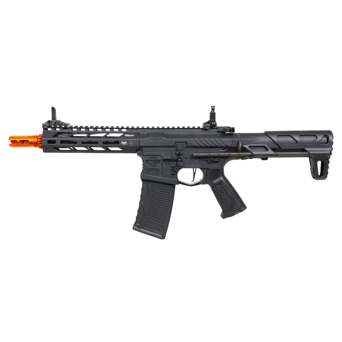 G&G Combat Machine CM16 SRS Airsoft M4 AEG Rifle with 7" M-LOK Handguard (Color: Black)