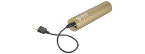 GNG-G-01-050-1 BATTLE OWL TRACER UNIT / MOCK SUPPRESSOR FOR 12MM CCW (TAN)