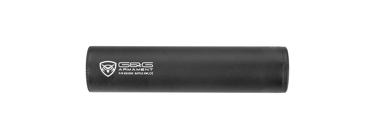 GNG-G-01-050 BATTLE OWL TRACER UNIT / MOCK SUPPRESSOR FOR 12MM CCW (BLACK)