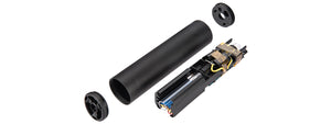 GNG-G-01-050 BATTLE OWL TRACER UNIT / MOCK SUPPRESSOR FOR 12MM CCW (BLACK)