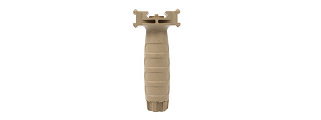 G&G VERTICAL TACTICAL FORE GRIP W/ INTEGRATED SIDE RAILS - DESERT TAN