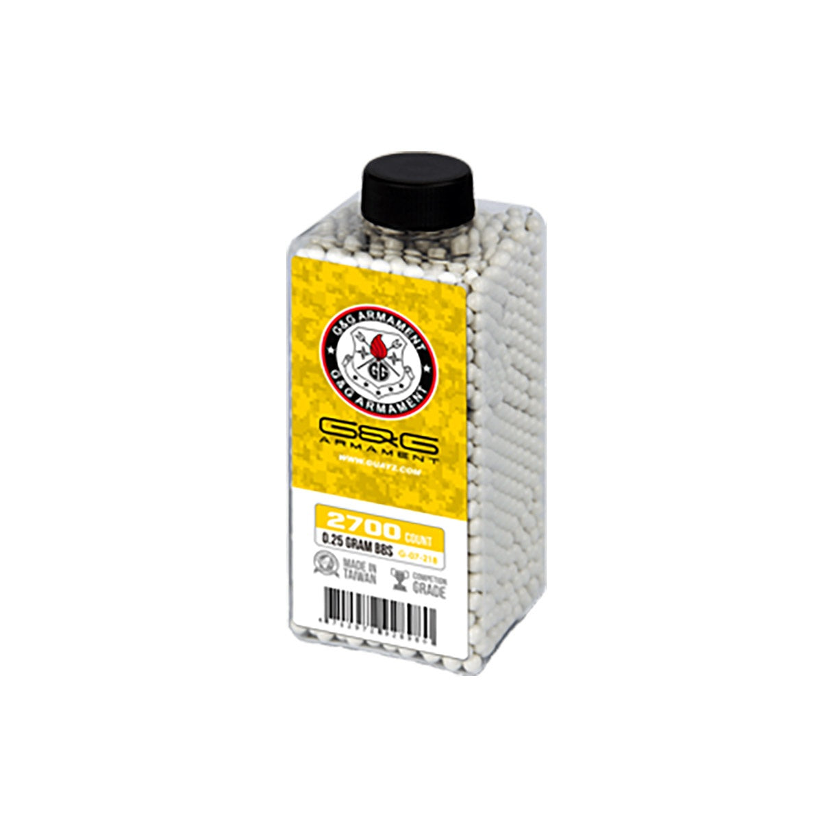 G&G 2700 Round 0.25g Perfect BBs (Color: White)