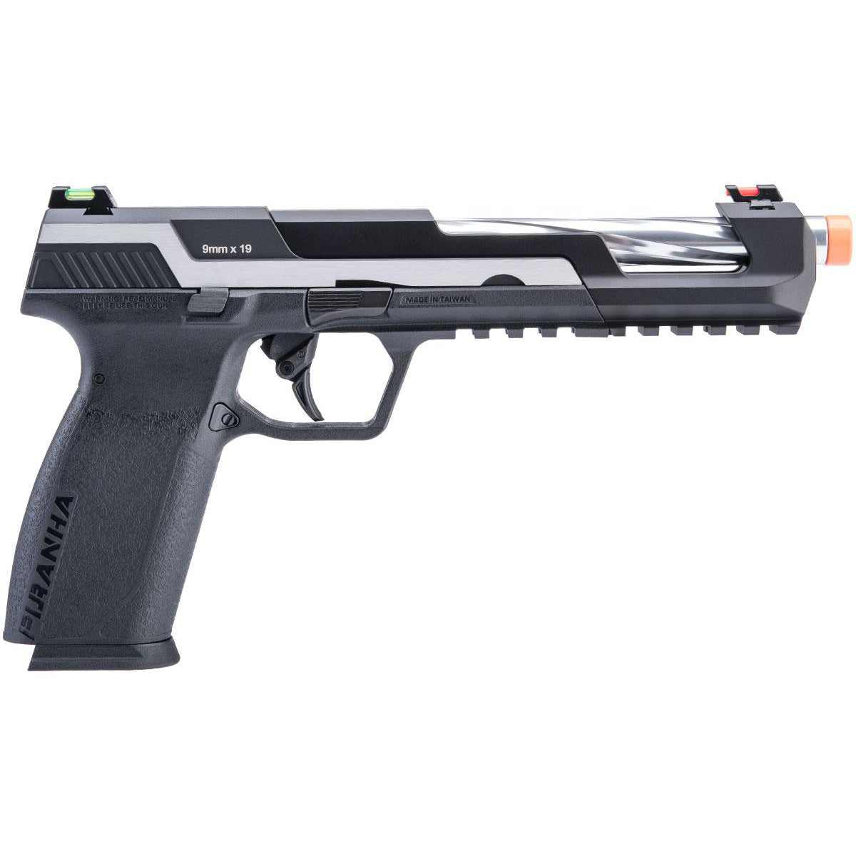 G&G Piranha SL Gas Blowback Airsoft Pistol (Color: 2-Tone)