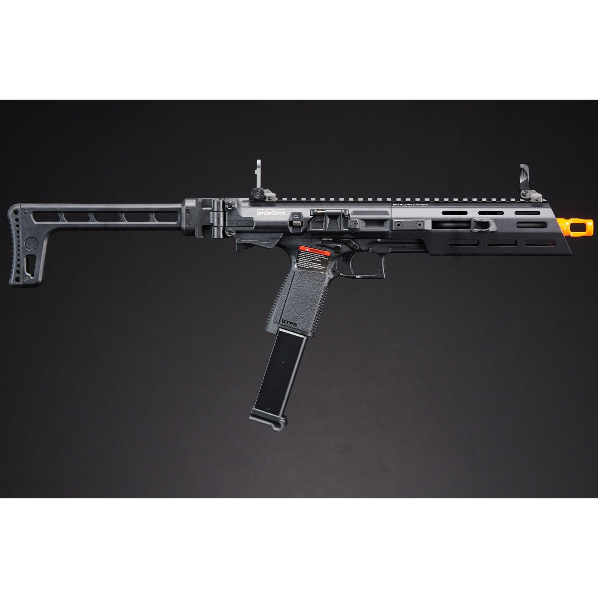 G&G SMC-9 GBB Pistol Carbine - (Black)