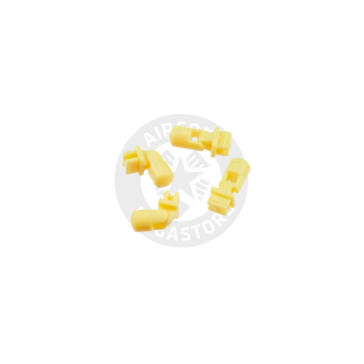 Hexmag Airsoft HexID Hexgon Latchplates Followers - HAZARD YELLOW