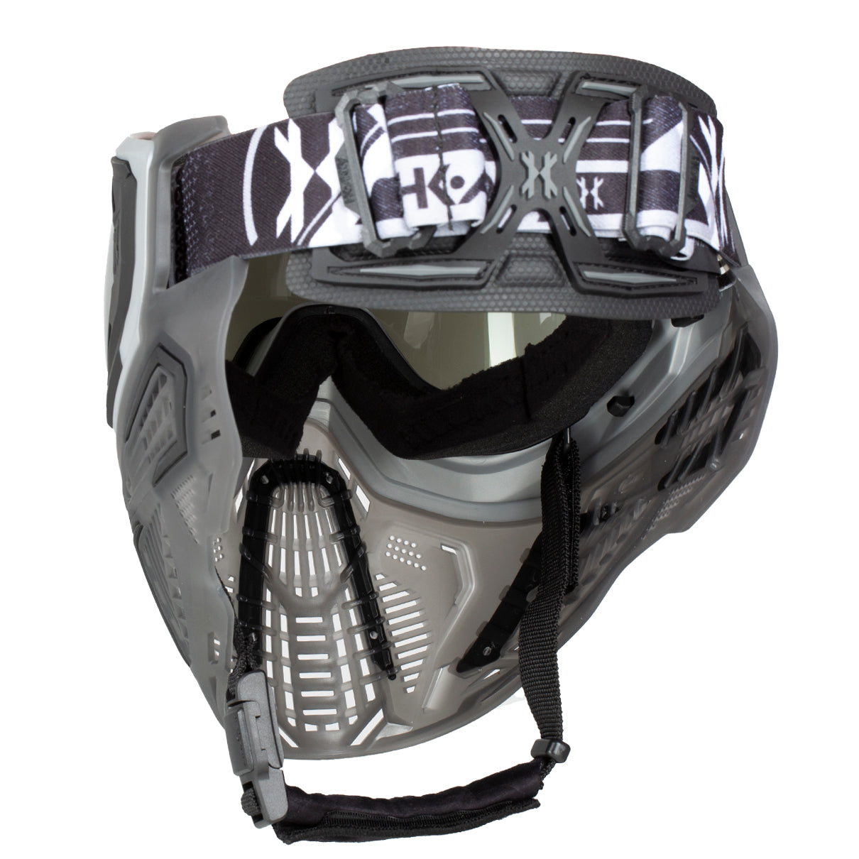 SLR Goggle - Graphite (Silver/Black/Smoke) Silver Lens - XTREME Airsoft Superstore