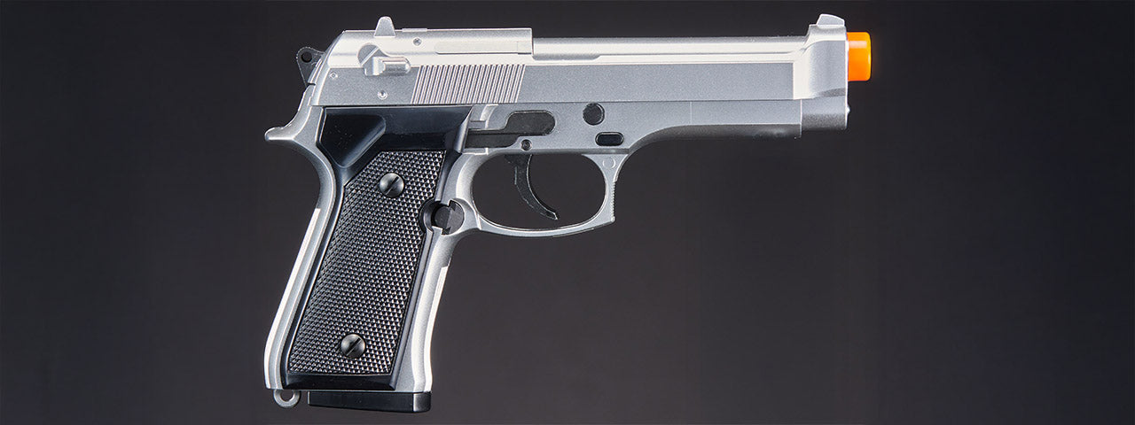 HFC HA-118S Premium Spring Tactical Tactical Airsoft Pistol (Color: Silver)