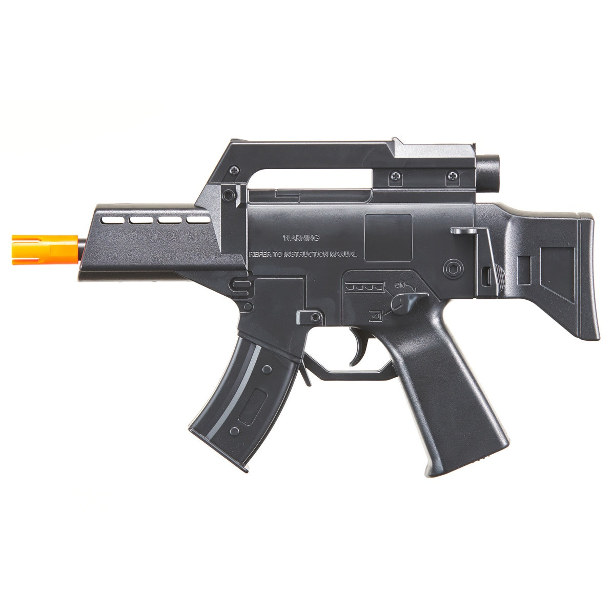 HFC Airsoft Mini Assault Pistol w/ Carrying Handle - (Black)