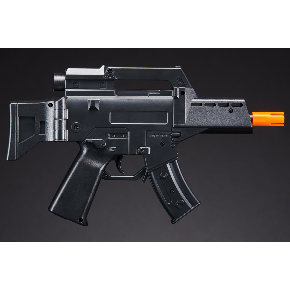 HFC Airsoft Mini Assault Pistol w/ Carrying Handle - (Black)