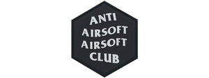 Hexagon PVC Patch Anti Airsoft Airsoft Club